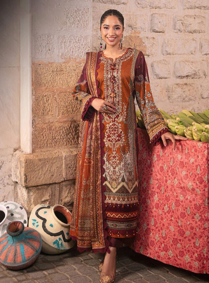 Asim-Jofa-Orange-Embroidered-Lawn-3pcs-Suit