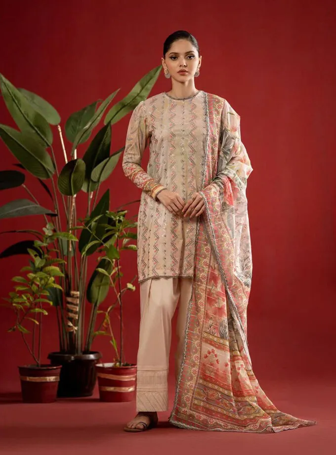 GullJee-Chocolate-Dream-3-Piece-Unstitched-Suit