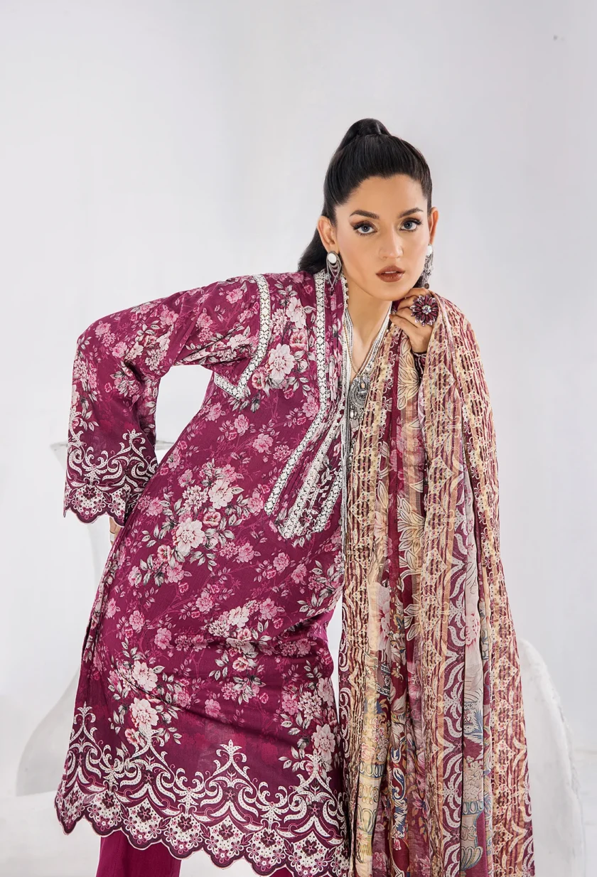 Adan's Libas Inara 3 Piece Suit 5666 - Image 3