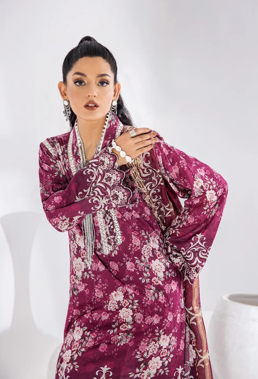 Adan's Libas Inara 3 Piece Suit 5666 - Image 4