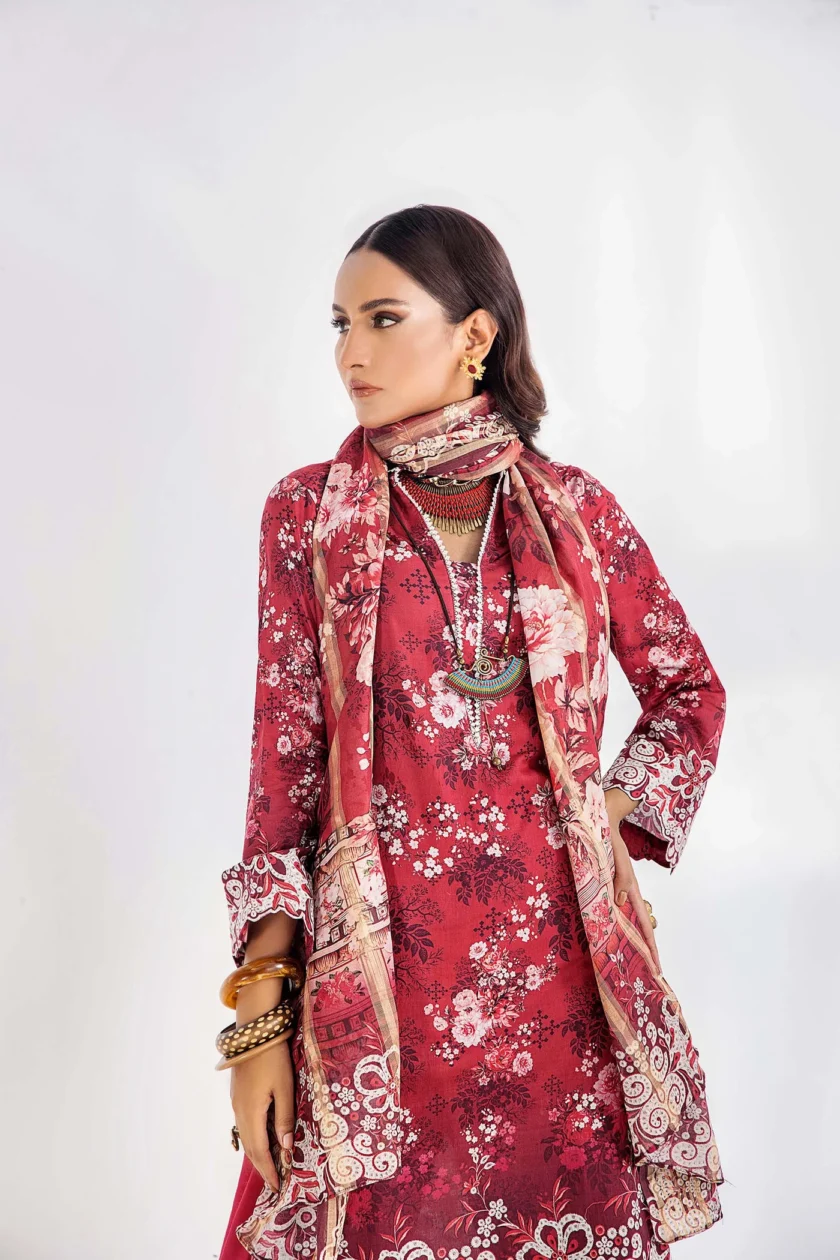 Adan's Libas Inara 3 Piece Suit 5665 - Image 4