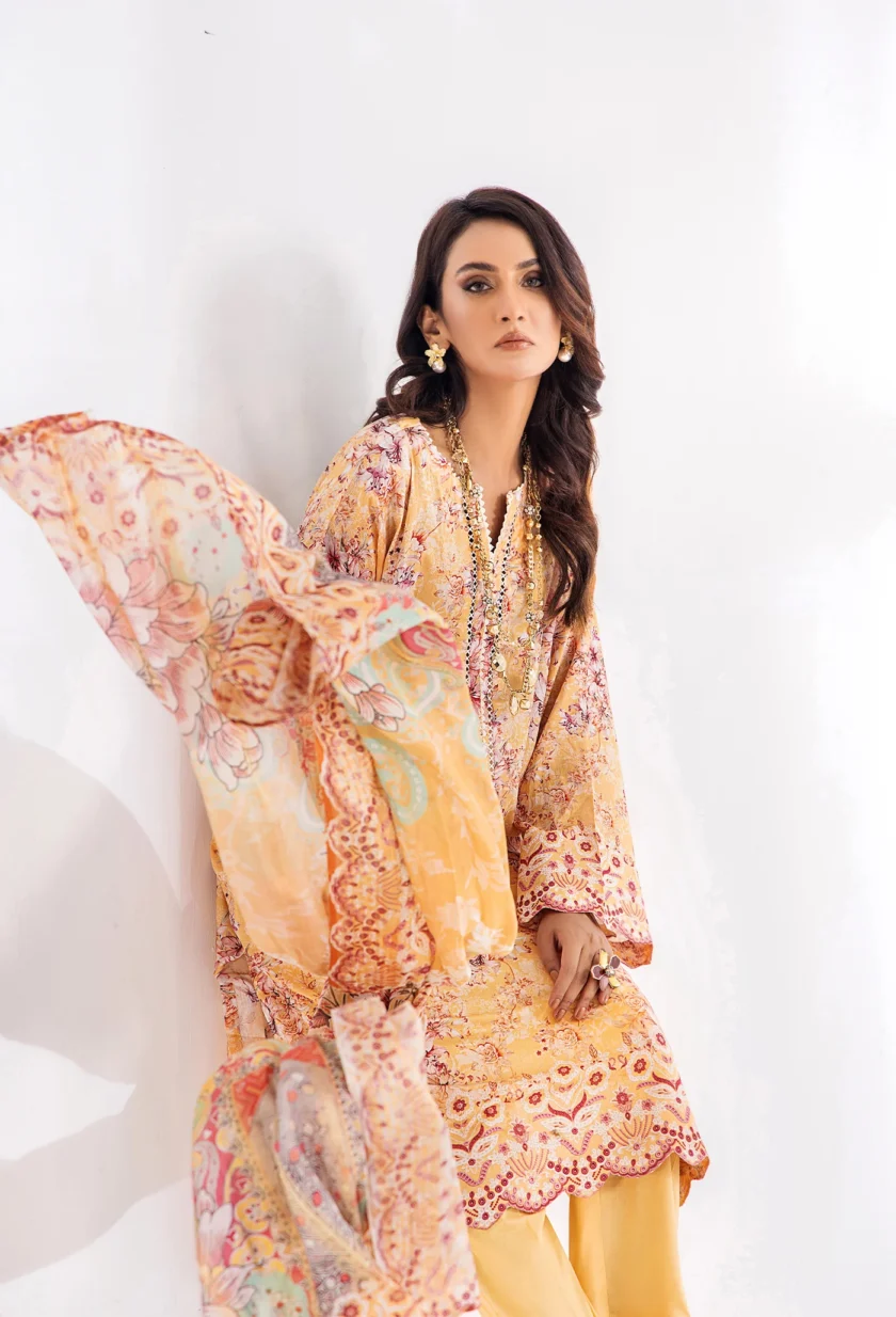 Adan's Libas Inara 3 Piece Suit 5664 - Image 3