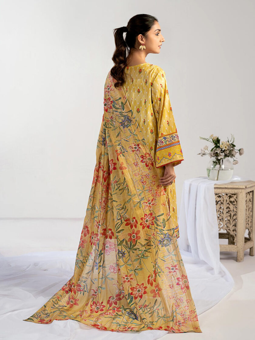 GullJee Kroma Yellow 3 Piece Suit - Image 2