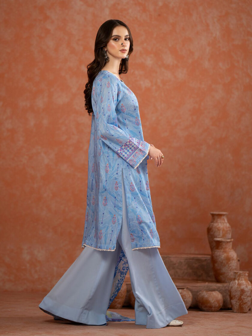 GullJee Ruhay Sukhan Blue 3 Piece Suit - Image 2