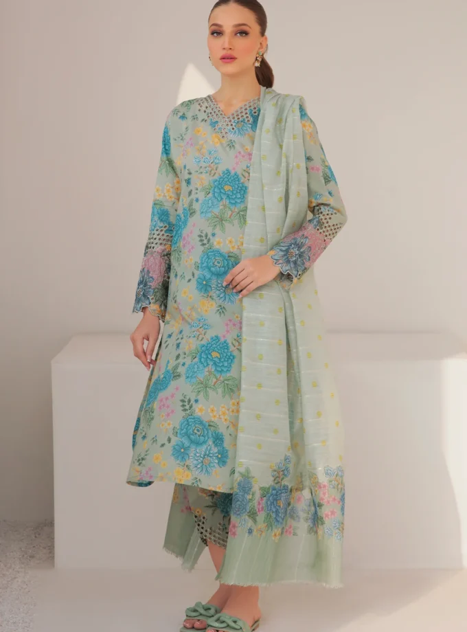 baroque-3-piece-green-embroidered-lawn-suit