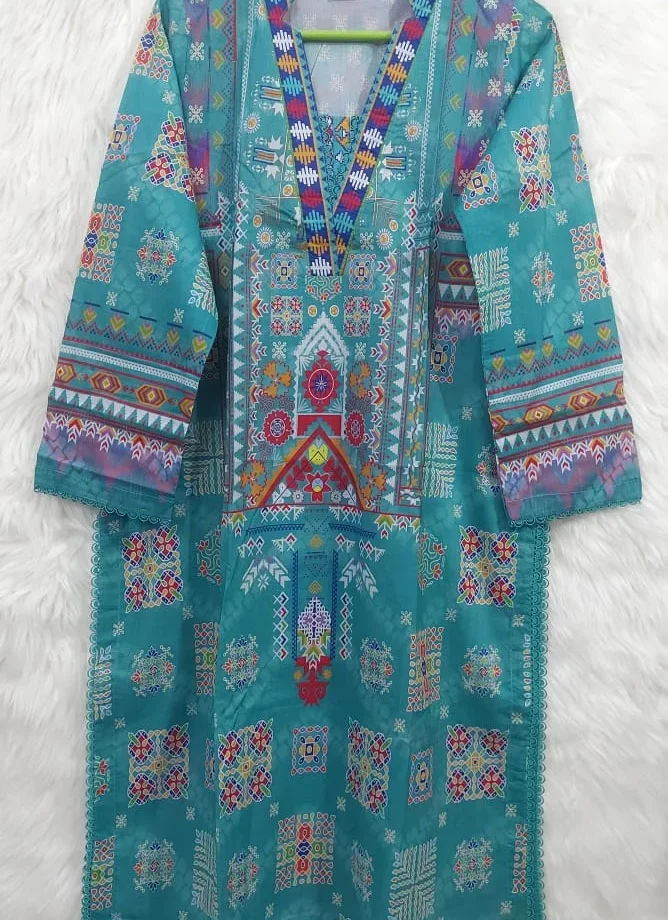 Stitched 3 Piece Lawn Suit Guljee Uroos GJU07