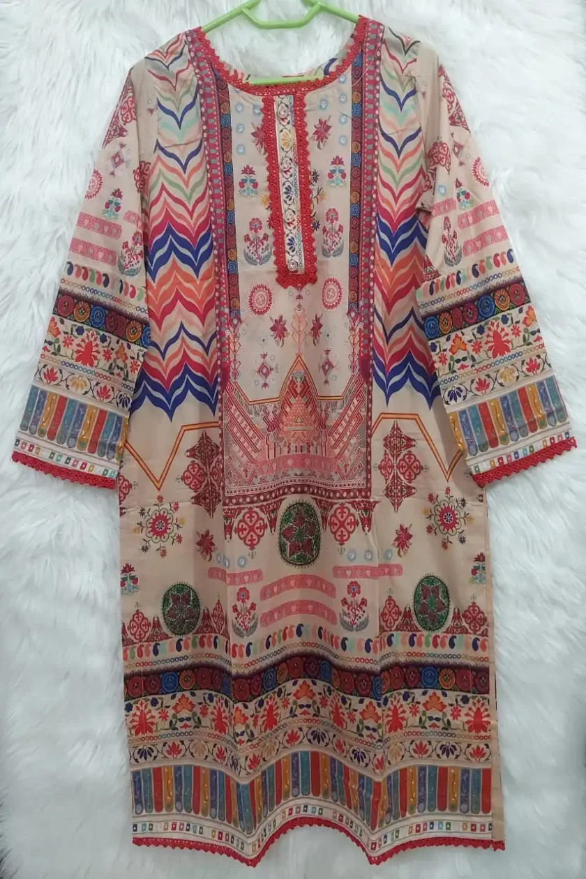 Stitched 3 Piece Lawn Suit Guljee Uroos GJU08