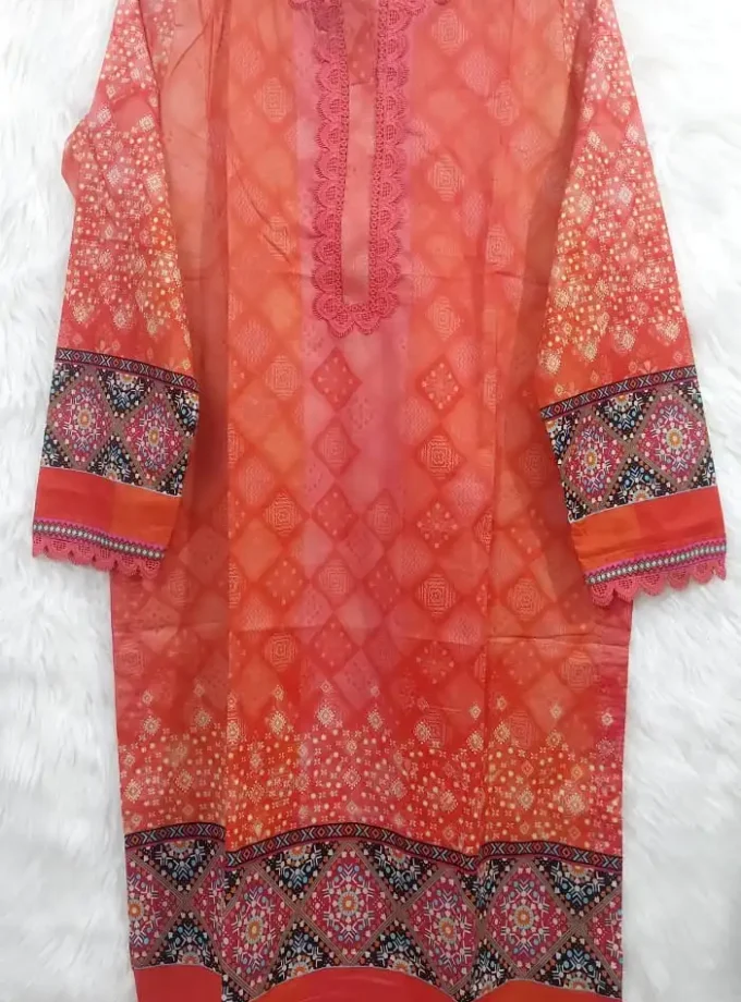 Stitched 3 Piece Lawn Suit Guljee Uroos GJU11