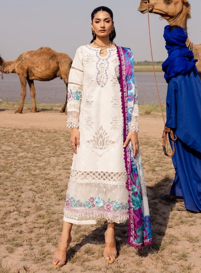 Parishay Janan 3 Piece Luxury Lawn Suit JL03