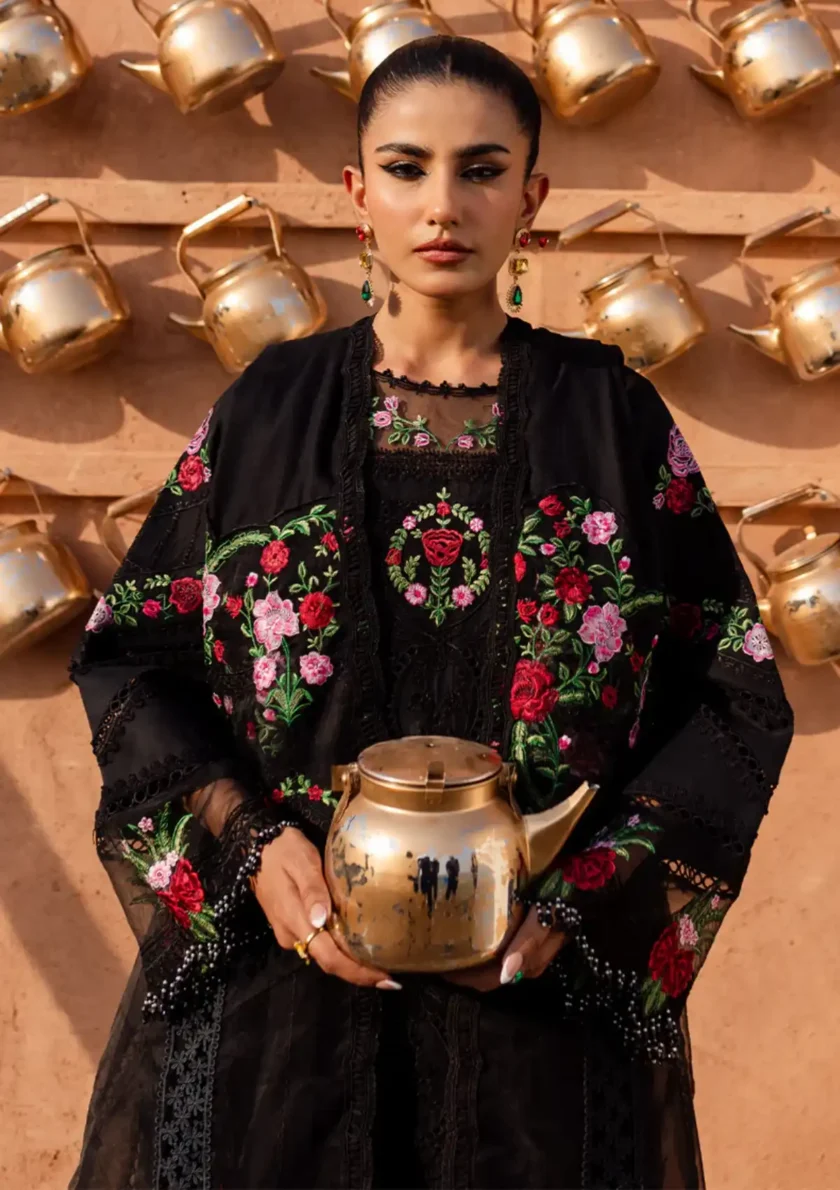 Parishay Janan 3 Piece Luxury Lawn Suit JL05 - Image 2