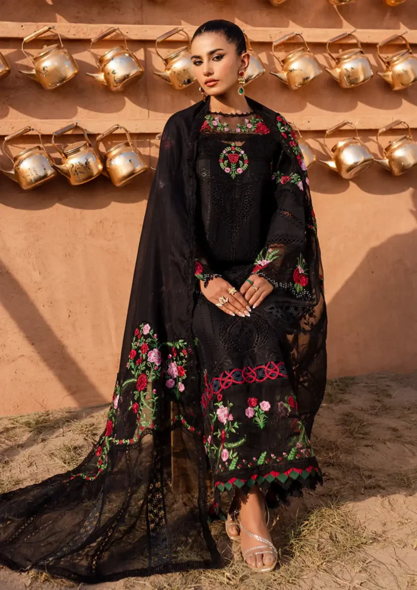 Parishay Janan 3 Piece Luxury Lawn Suit JL05 - Image 4