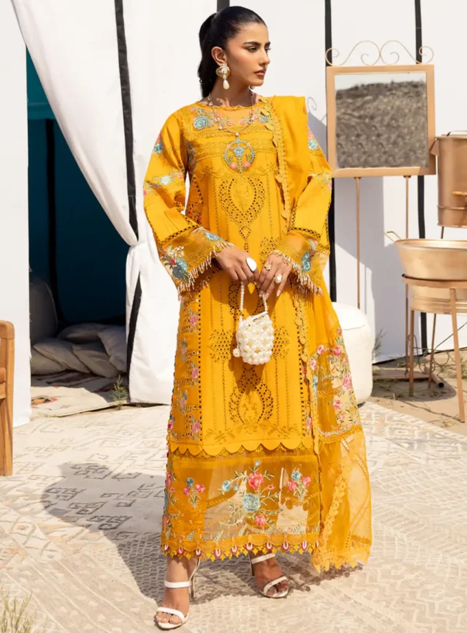 Parishay Janan 3 Piece Luxury Lawn Suit JL06