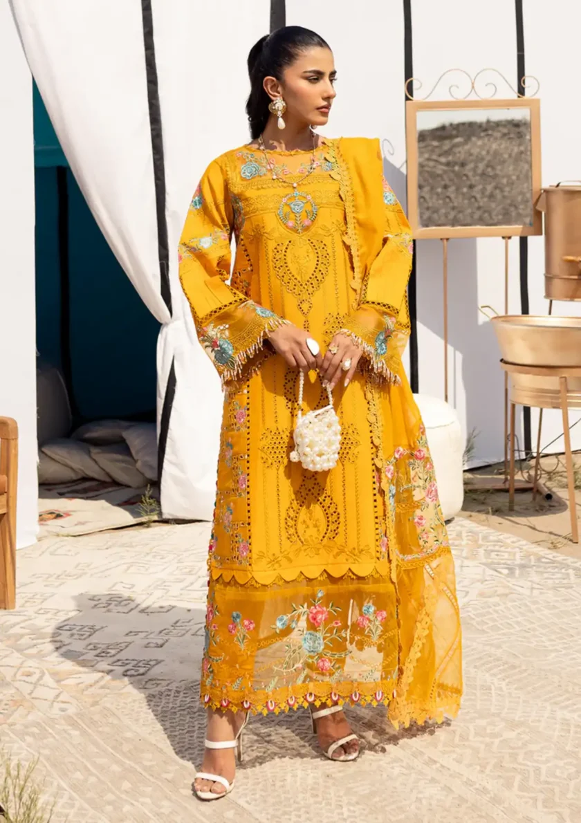 Parishay Janan 3 Piece Luxury Lawn Suit JL06