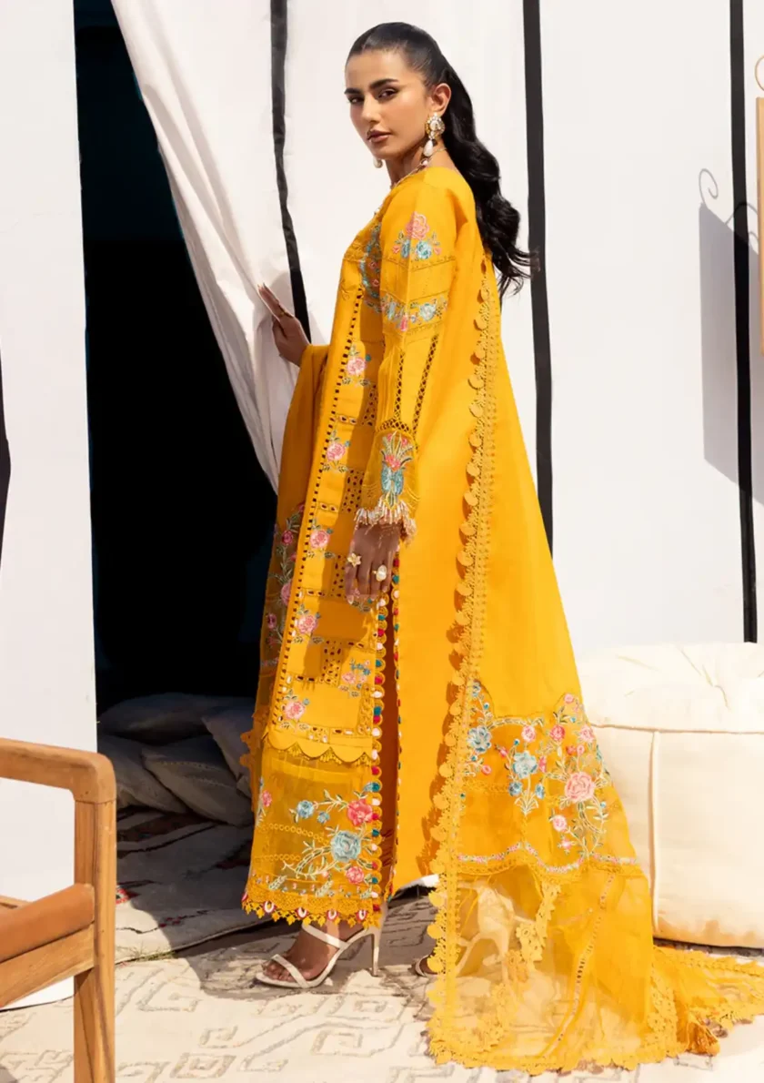 Parishay Janan 3 Piece Luxury Lawn Suit JL06 - Image 2