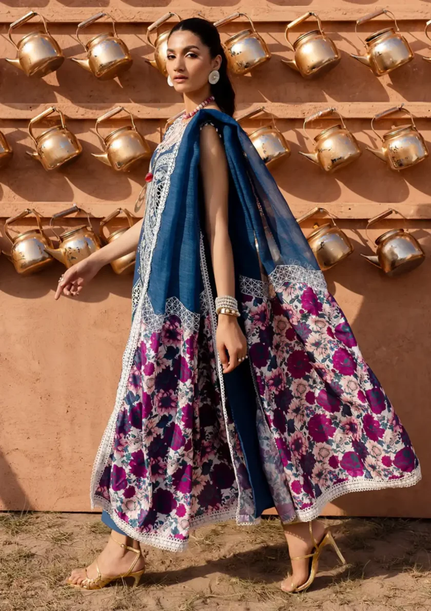 Parishay Janan 3 Piece Luxury Lawn Suit JL07 - Image 2