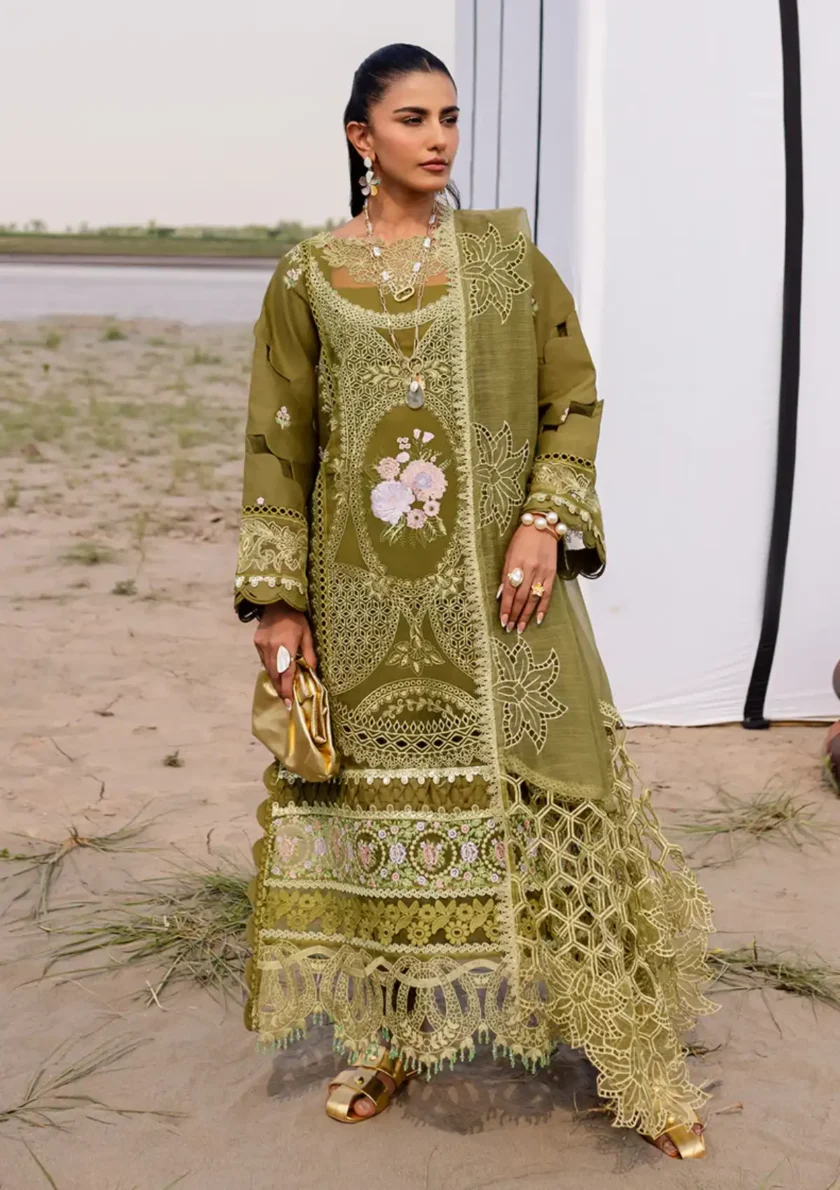 Parishay Janan 3 Piece Luxury Lawn Suit JL09