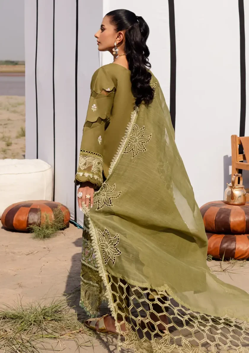 Parishay Janan 3 Piece Luxury Lawn Suit JL09 - Image 4
