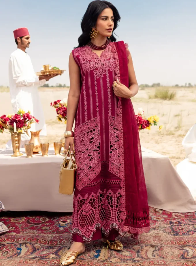 Parishay Janan 3 Piece Luxury Lawn Suit JL12