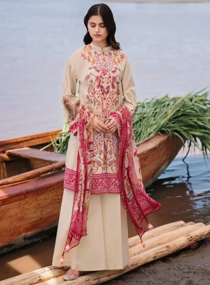 Maria B MBasics 3 pcs lawn dress
