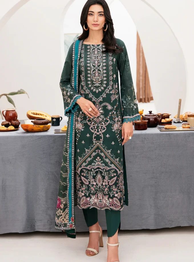ramsha-mashaal-v2-3-pc-green-luxury-lawn-dress