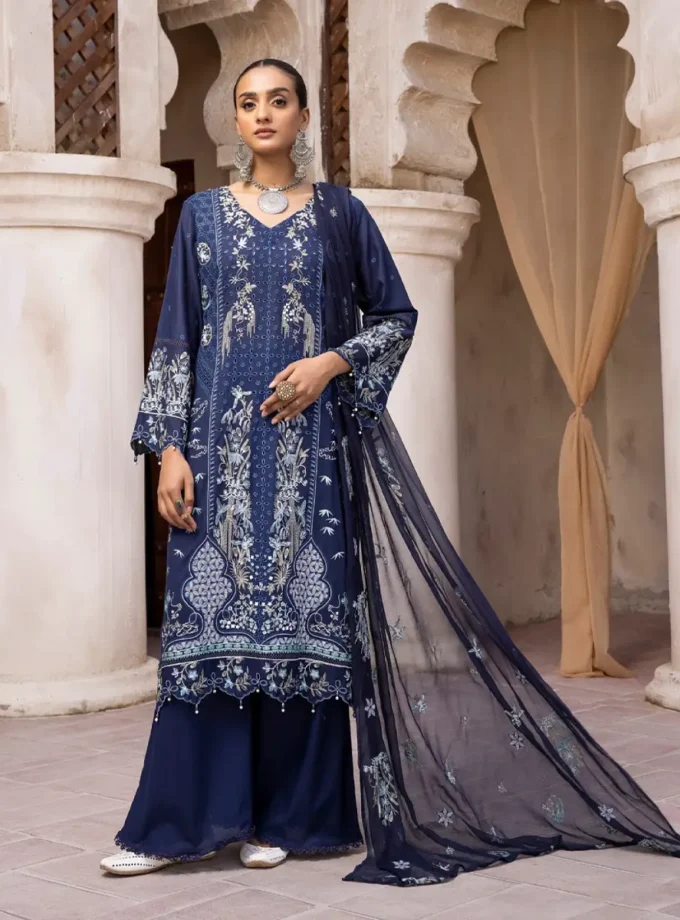 royal-blue-swiss-lawn-3-piece-dress-khoobsurat-aventus