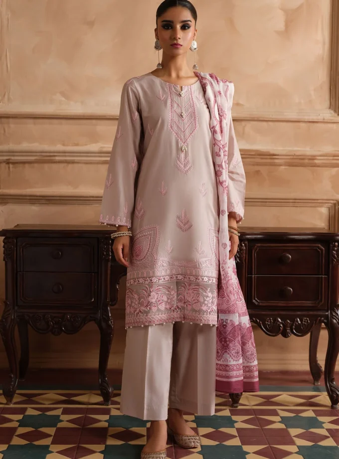 stitched-embroidered-light-pink-lawn-dress-by-hada