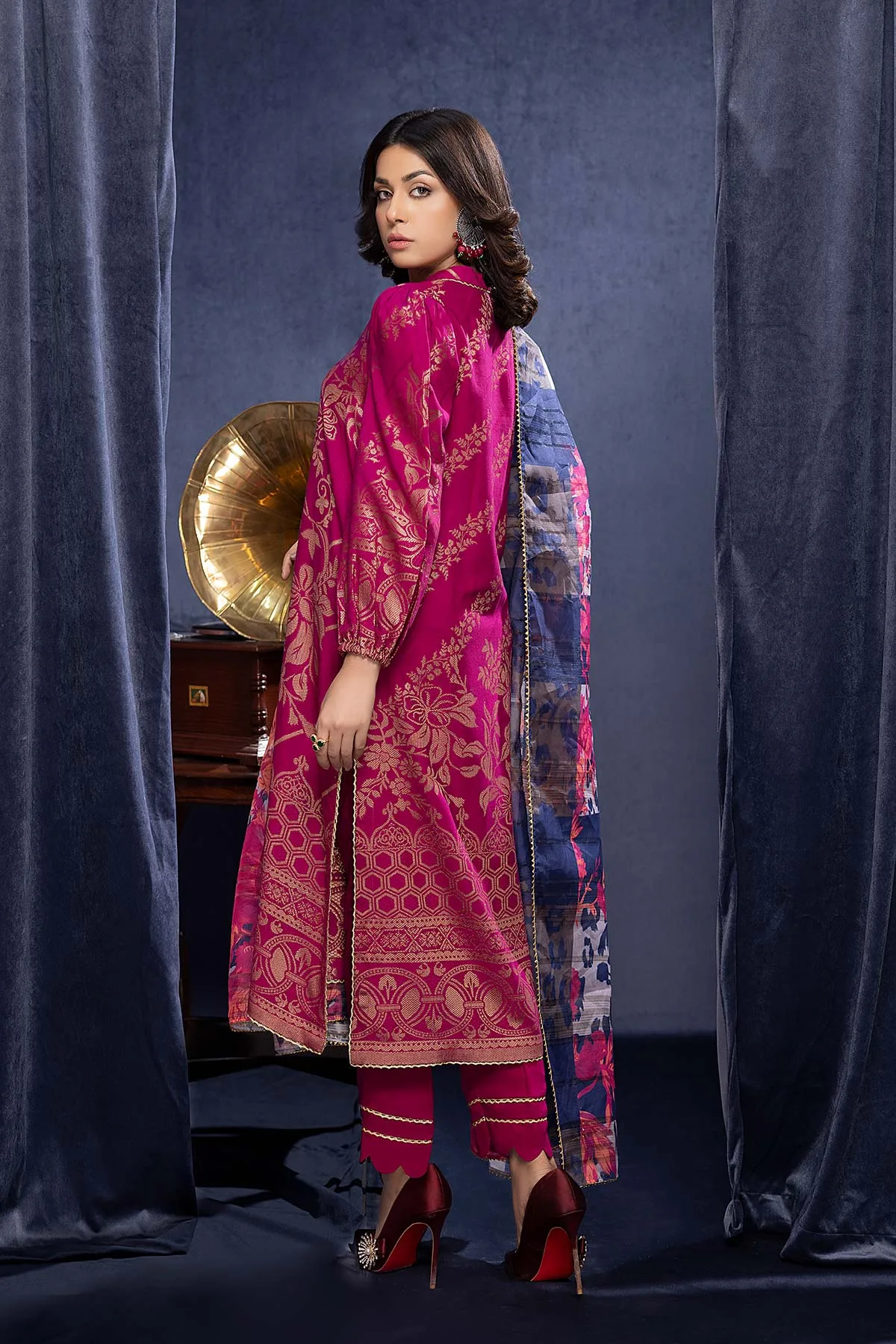 Charizma Stitched 3 Piece Dress - Image 2