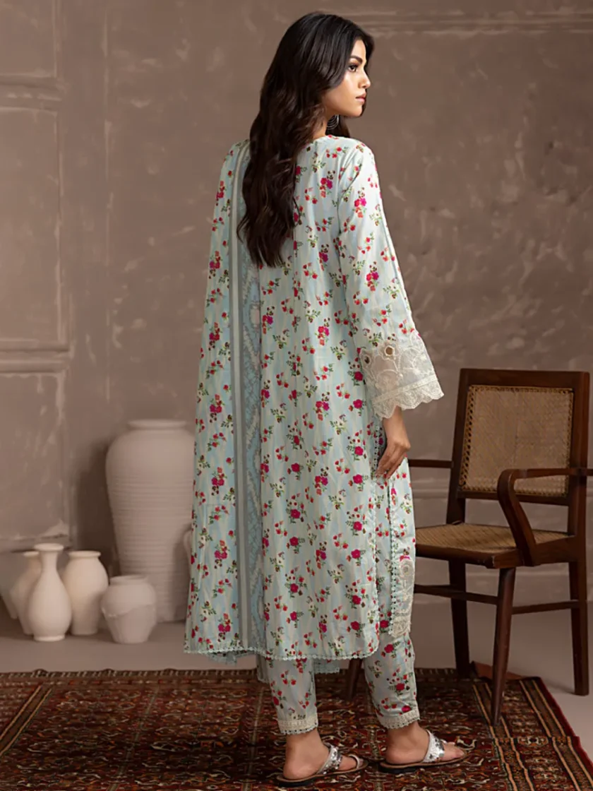 Regalia 3 Piece Lawn Dress EDCW4 - Image 2