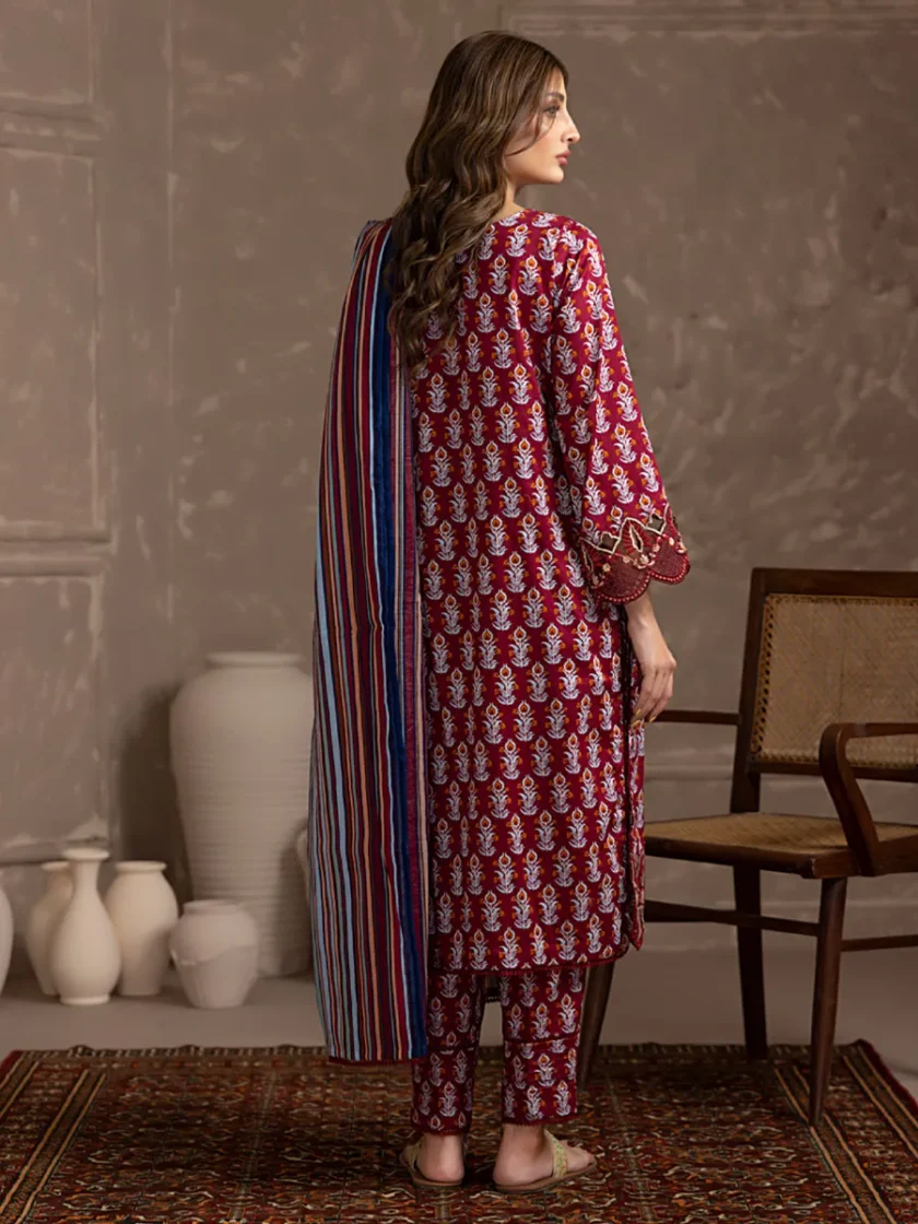 Regalia 3 Piece Lawn Dress EDCW5 - Image 3