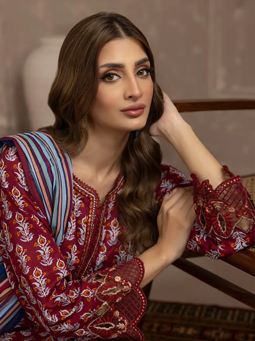 Regalia 3 Piece Lawn Dress EDCW5 - Image 2