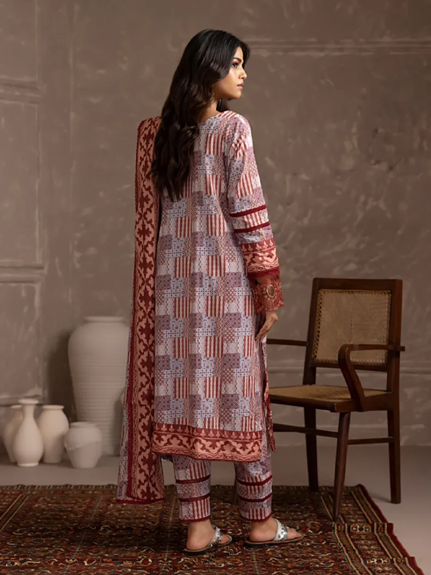 Regalia 3 Piece Lawn Dress EDCW6 - Image 3