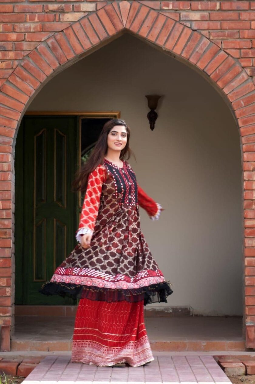 3Pc Unstitched Embroidered Jacquard Dress Glorious Fashion 2 - Image 5