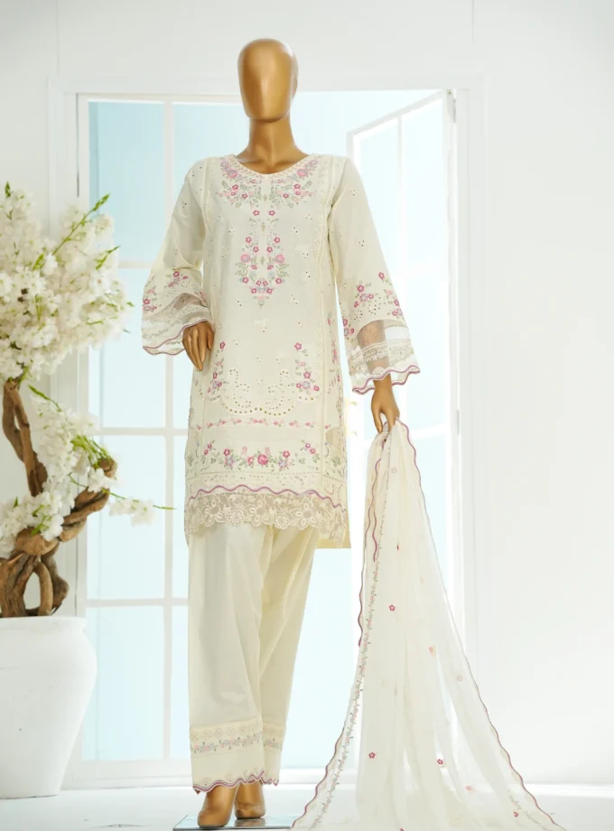 stitched-3pc-embroidered-lawn-dress-with-farshi-salwar-saafina