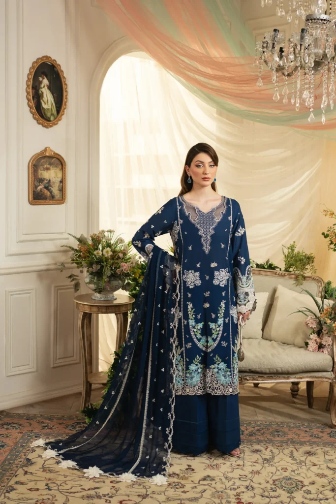 celestial embroidered dress Celestial Embroidery Dress – Vinst Lagom main image 0