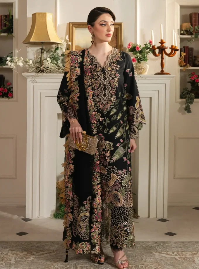 unstitched-3pc-printed-embroidered-lawn-dress-aneela-rizwan-lavender-noir-majesty