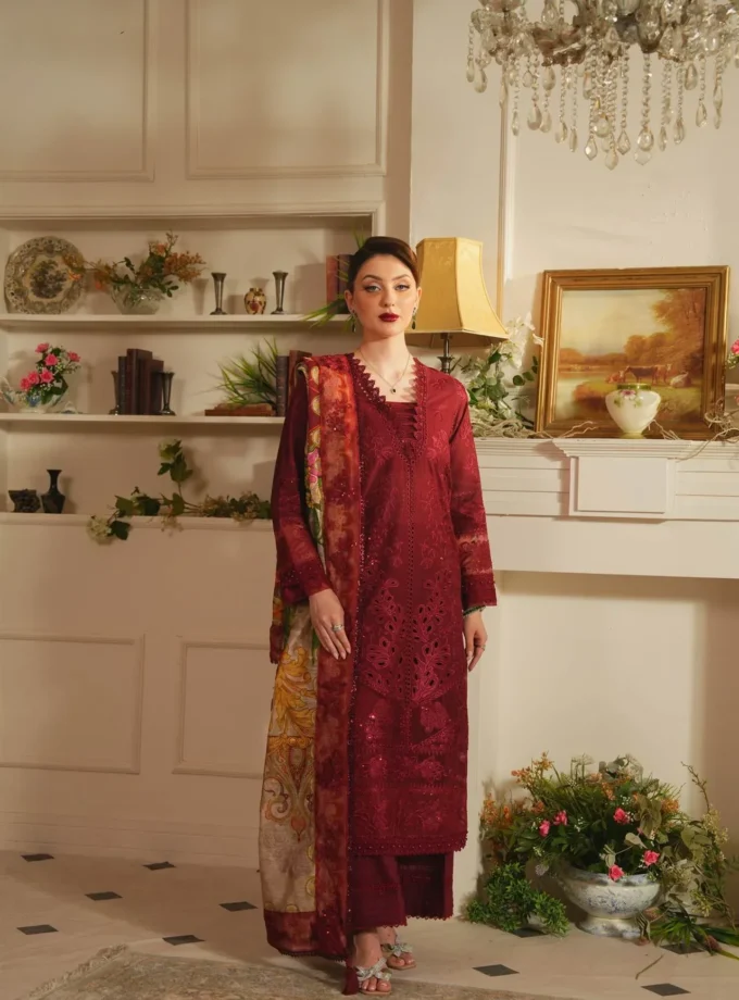 unstitched-3pc-printed-embroidered-lawn-dress-aneela-rizwan-rosette