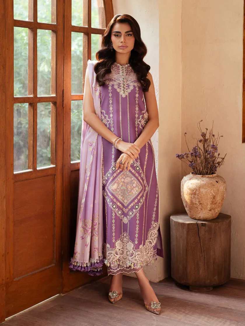 unstitched-3pc-printed-embroidered-lawn-dress-bin-ilyas-mehroze