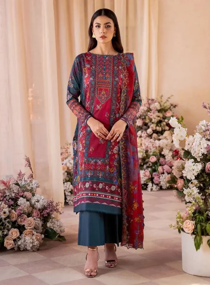 unstitched-3pc-printed-embroidered-lawn-dress-by-gulljee-rp907