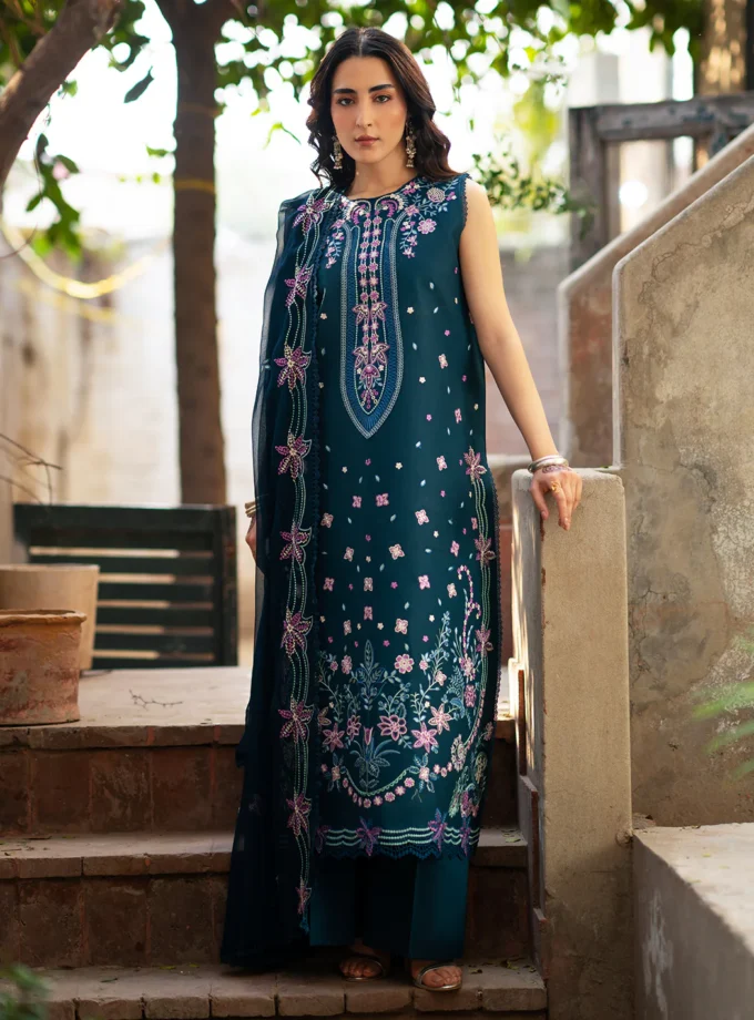 unstitched-3pc-embroidered-lawn-dress-satrangi-by-mahnur-st03